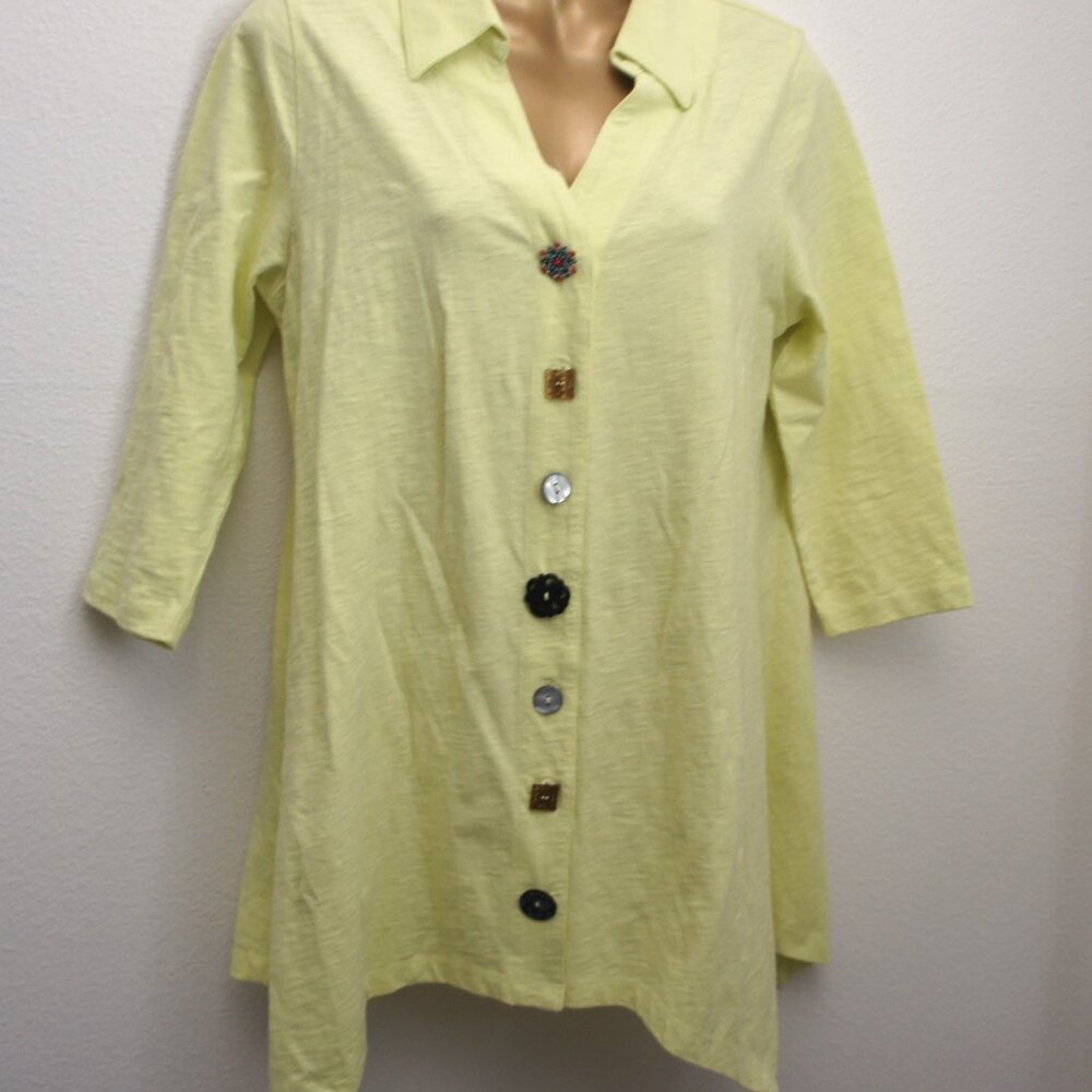 Soft surroundings danielle lagenlook top size M